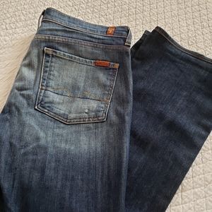 7 for All Mankind boy cut jeans